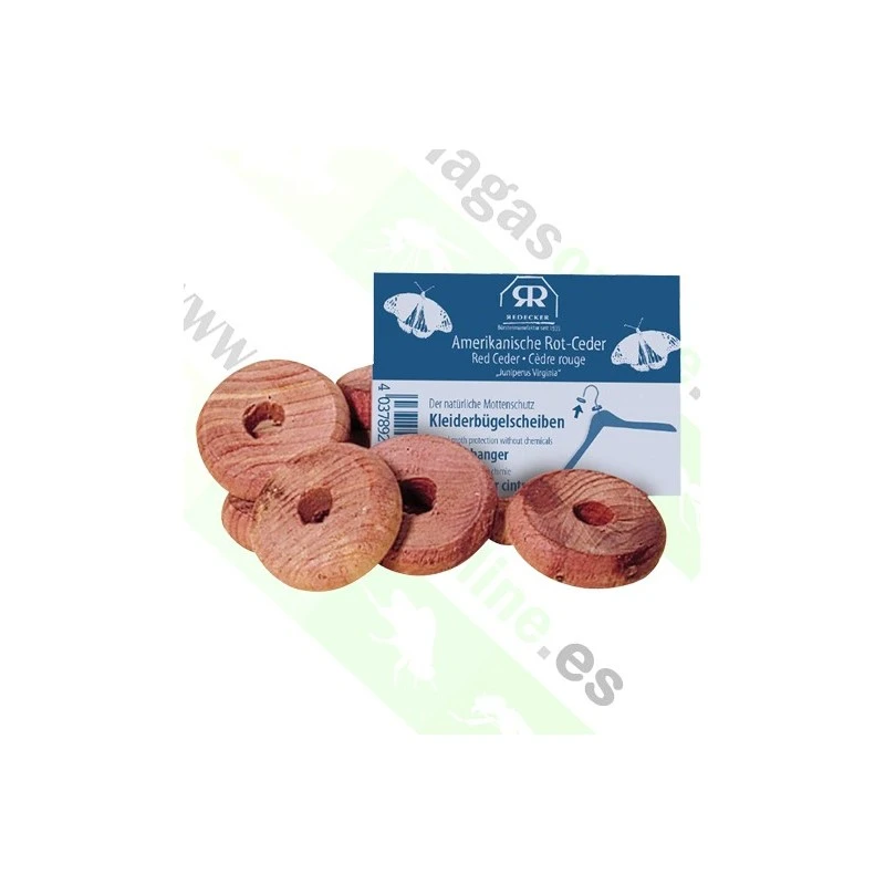 10 Uds Antipolillas Para Perchas De Cedro Bio 1 10 Uds Antipolillas Para Perchas De Cedro Bio