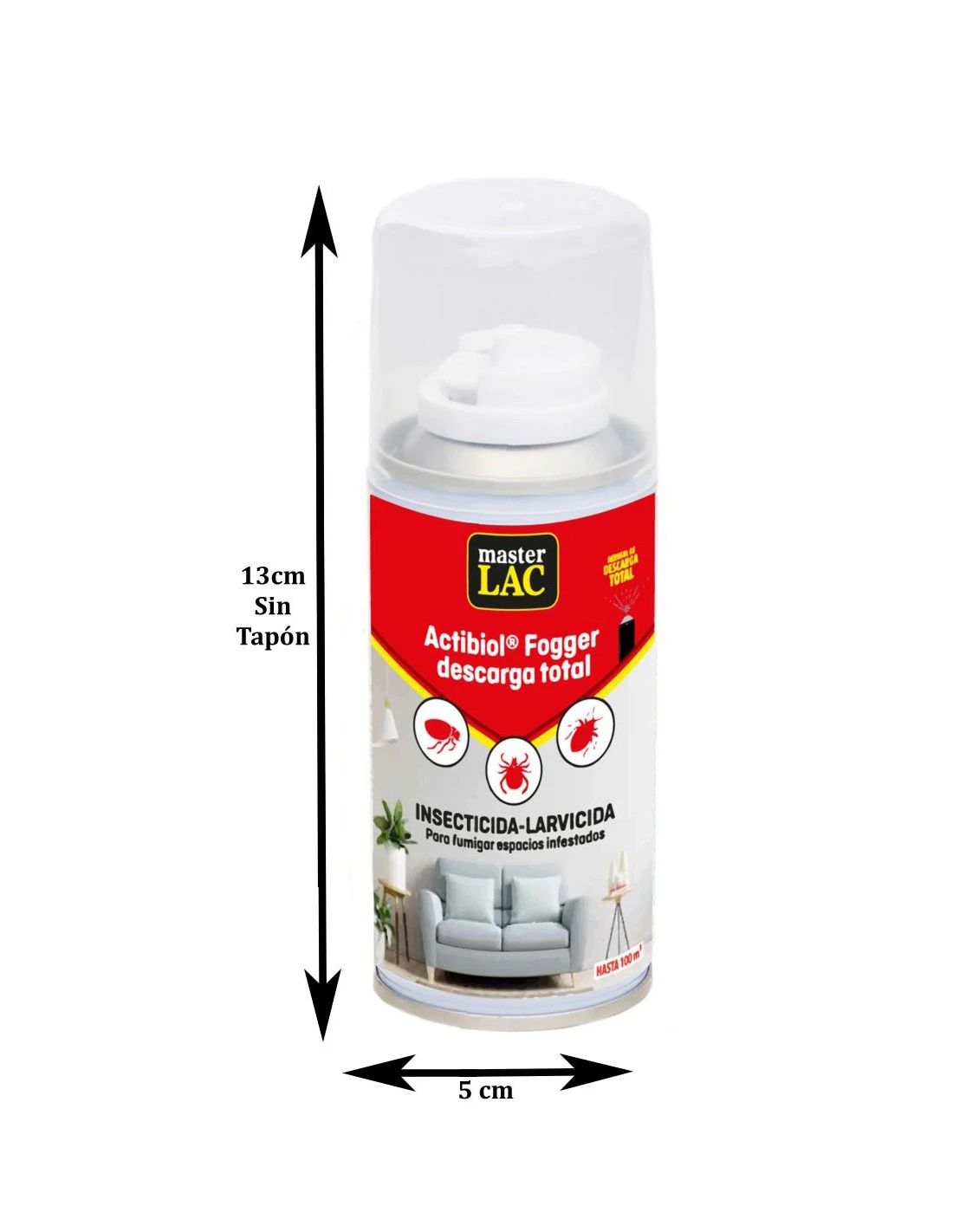 Bomba Insecticida-Larvicida 150ml 2 Bomba Insecticida-Larvicida 150ml - Imagen 2
