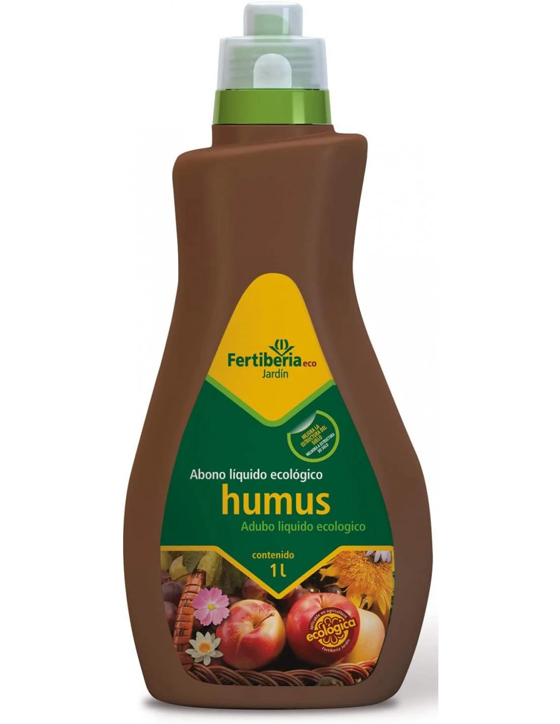 Humus Liquido Ecológico 1L FT 1 Humus Liquido Ecológico 1L FT
