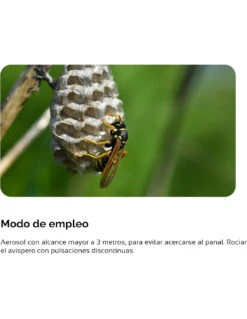 Insecticida Avispas Aerosol Largo Alcance 750ml 9 Insecticida Avispas Aerosol Largo Alcance 750ml -Plagasonline Ventas insecticida avispas aerosol largo alcance 1l 3