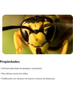 Insecticida Avispas Aerosol Largo Alcance 750ml 11 Insecticida Avispas Aerosol Largo Alcance 750ml -Plagasonline Ventas insecticida avispas aerosol largo alcance 1l 5