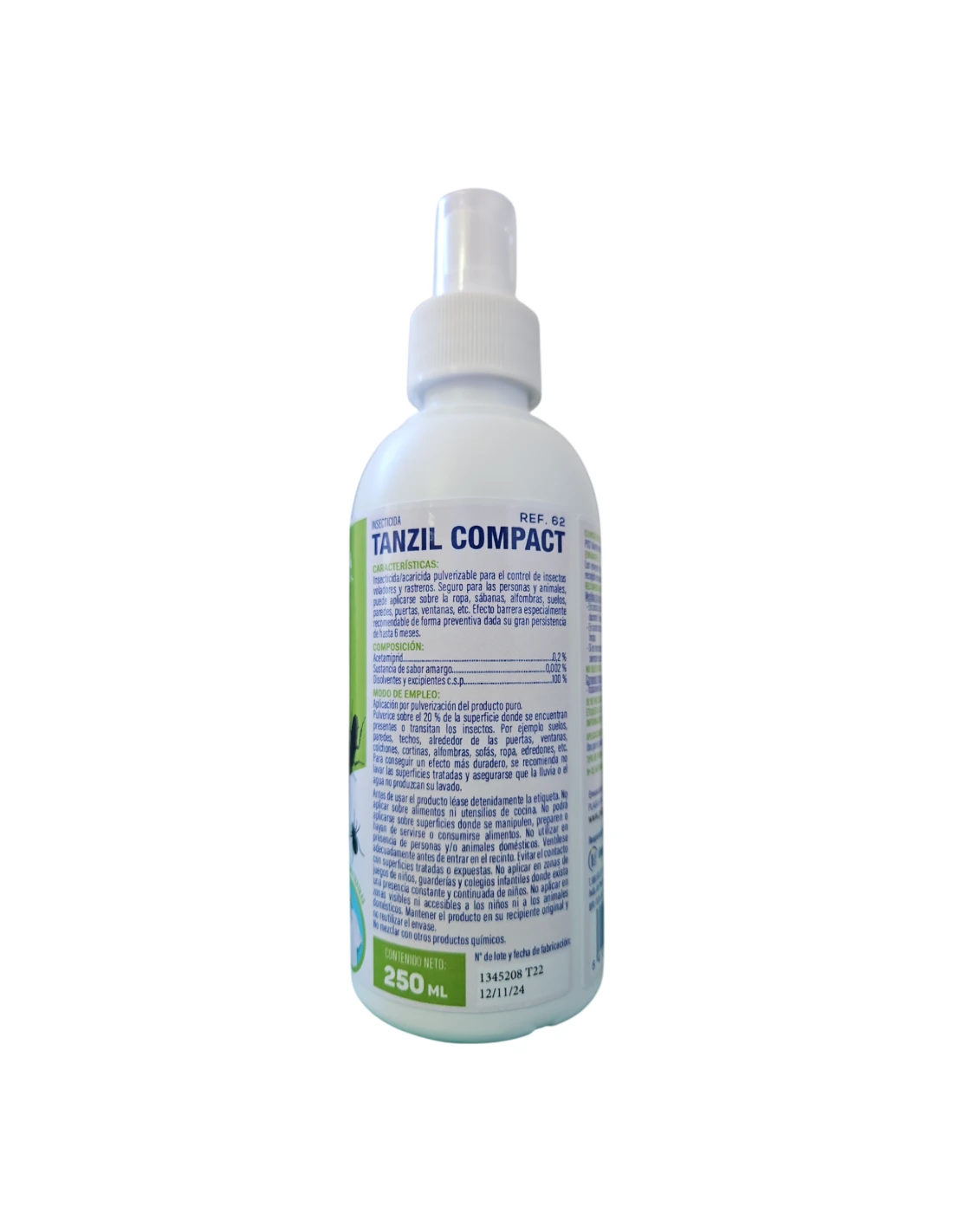 Insecticida Y Acaricida Textil 250ml 2 Insecticida Y Acaricida Textil 250ml - Imagen 2