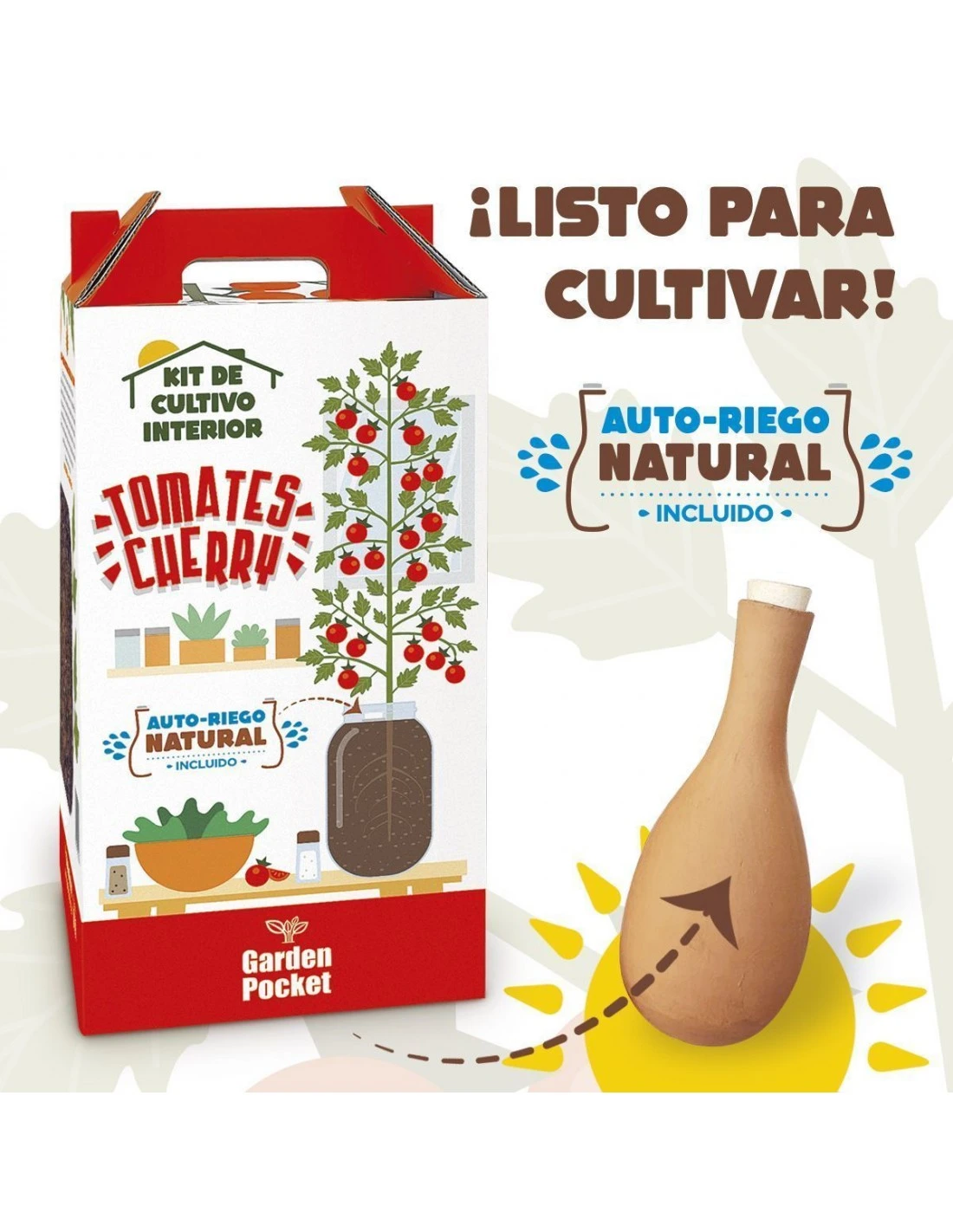 Kit Interior Tomate Cherry ECO 3 Kit Interior Tomate Cherry ECO - Imagen 3