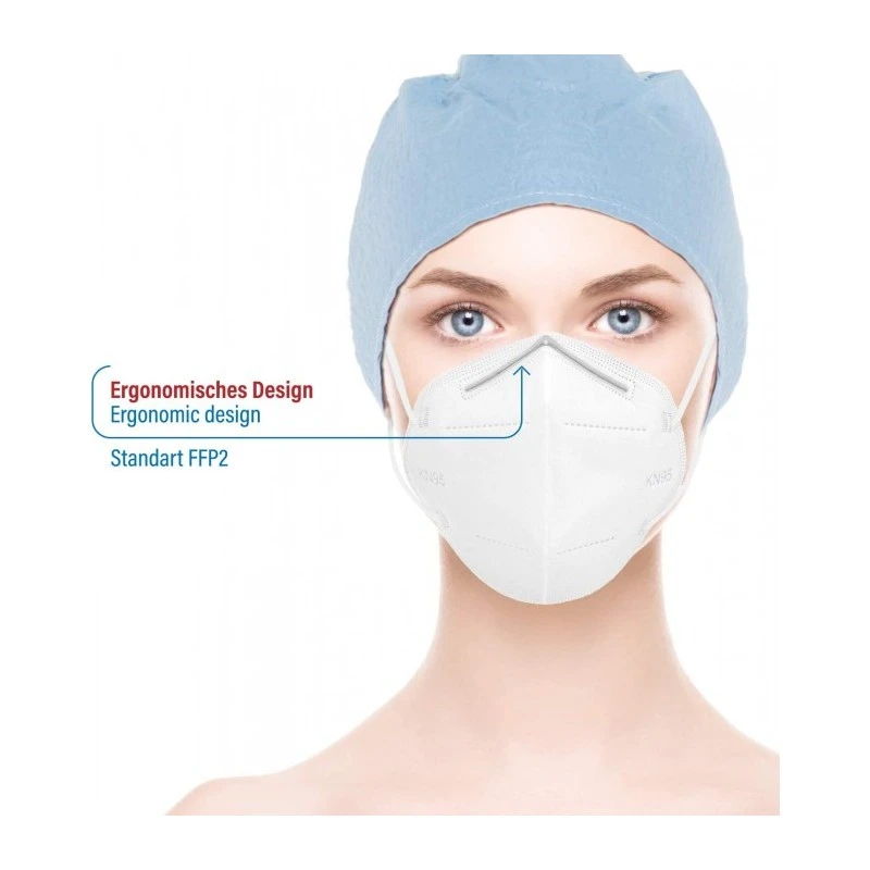 Mascarilla FFP2 KN95 Anti-Particulas 1 Mascarilla FFP2 KN95 Anti-Particulas