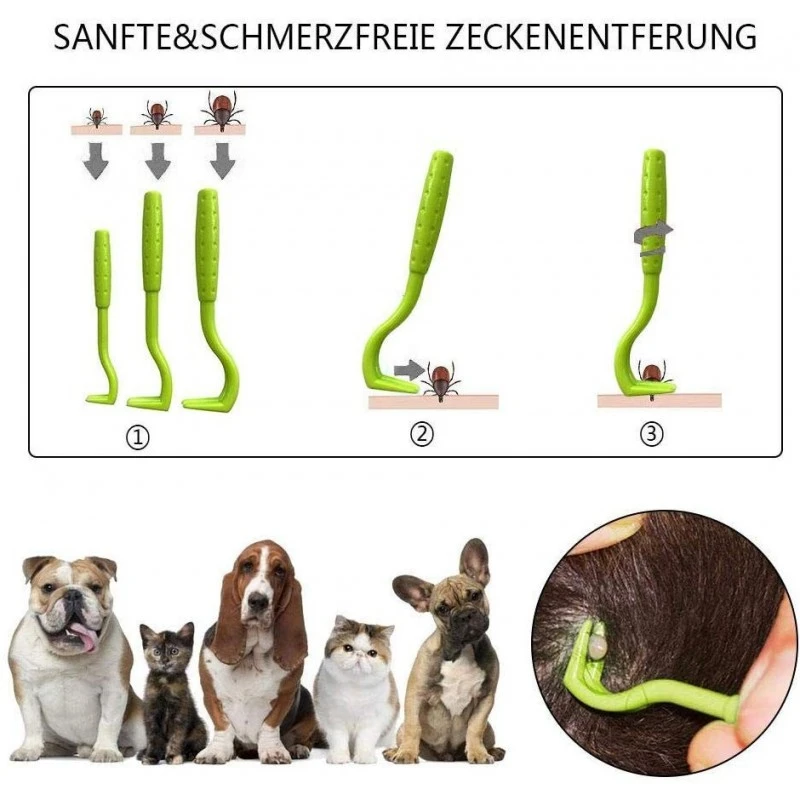 Pinzas Para Garrapatas 3 Pinzas Para Garrapatas - Imagen 3