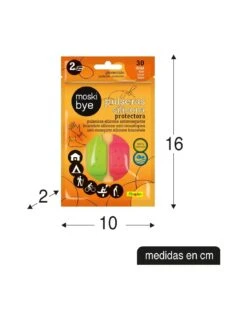 Pulsera Repelente Mosquitos 2 Uds -Plagasonline Ventas pulsera repelente mosquitos 2