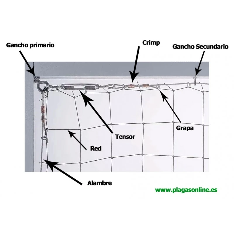 Sistema De Redes Para Palomas Y Gaviotas 3 Sistema De Redes Para Palomas Y Gaviotas - Imagen 3