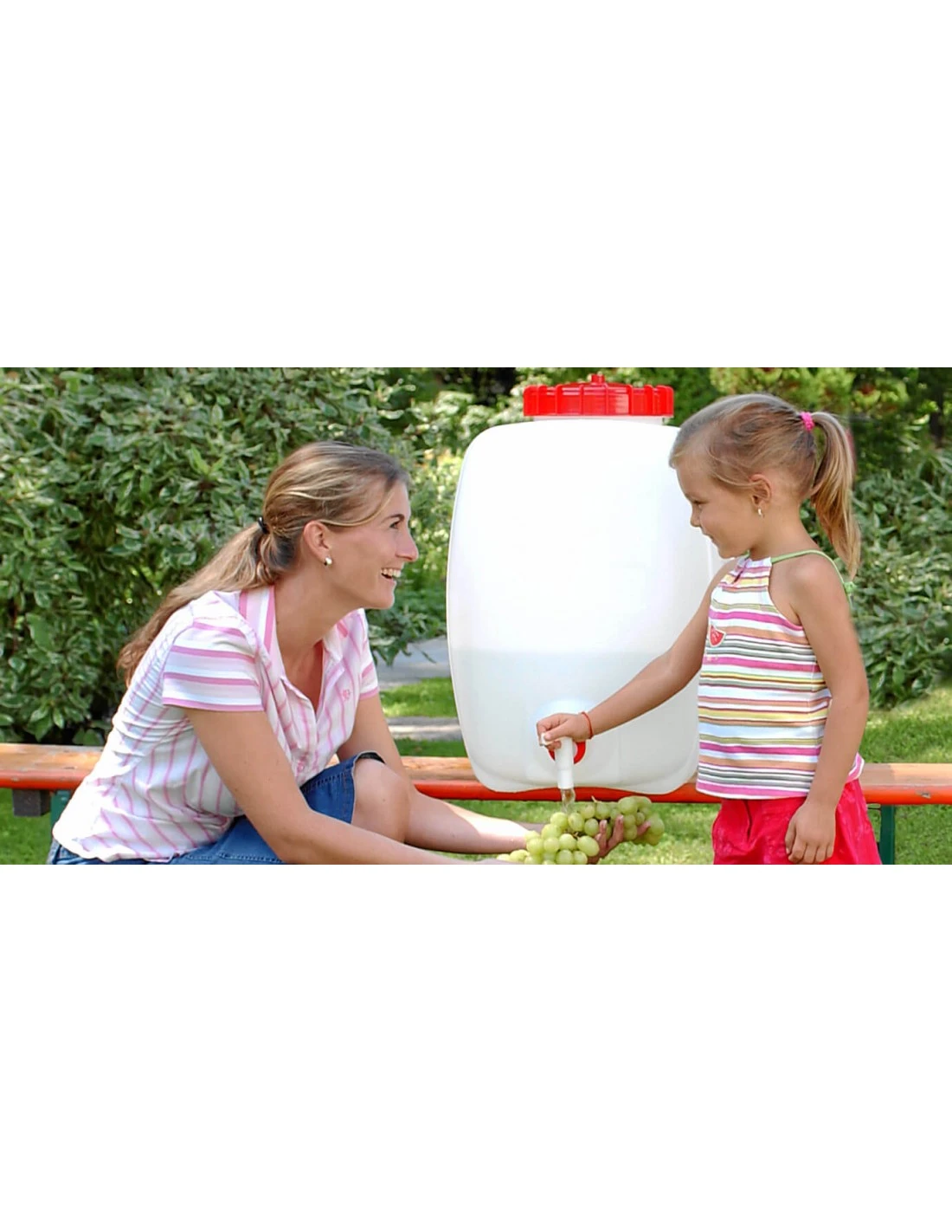 Barril Ovalado Con Grifo 2 Barril Ovalado Con Grifo - Imagen 2