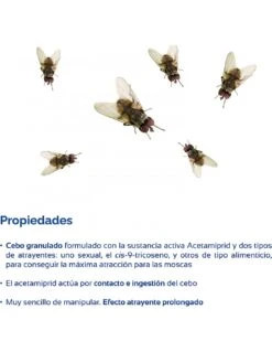 Insecticida Cebo Granulado Moscas Bio 10 Insecticida Cebo Granulado Moscas Bio -Plagasonline Ventas veneno para moscas granulado 4